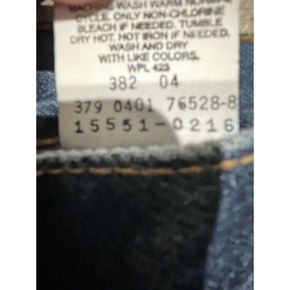 VTG Levis 550 Relaxed Fit Tapered Leg Mom Jeans Womens 14 MIS Y2K Fits 30x30 - Picture 6 of 7